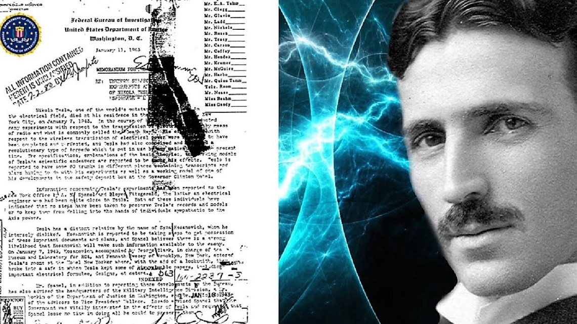 300 documents secrets de Nikola Tesla maintenant disponibles